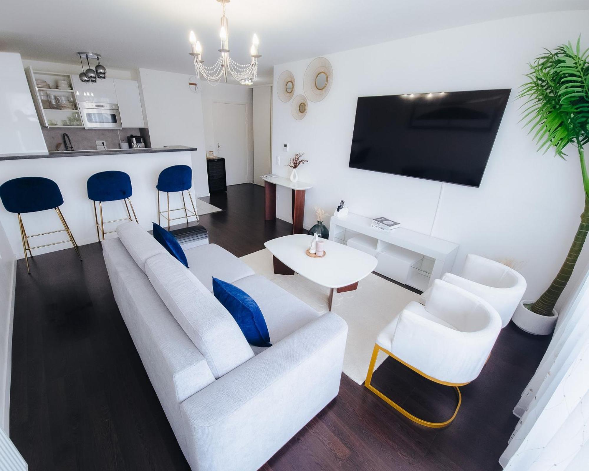 Appartement Luxueux, Neuf & Equipe A Versailles, Saint-Cyr-lʼÉcole Esterno foto